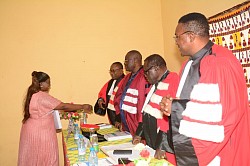 Check out the thesis defense in picture